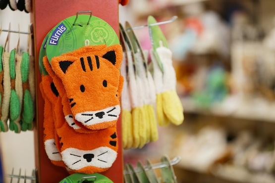 Ein Kleiner Fuchs aus Stoff
